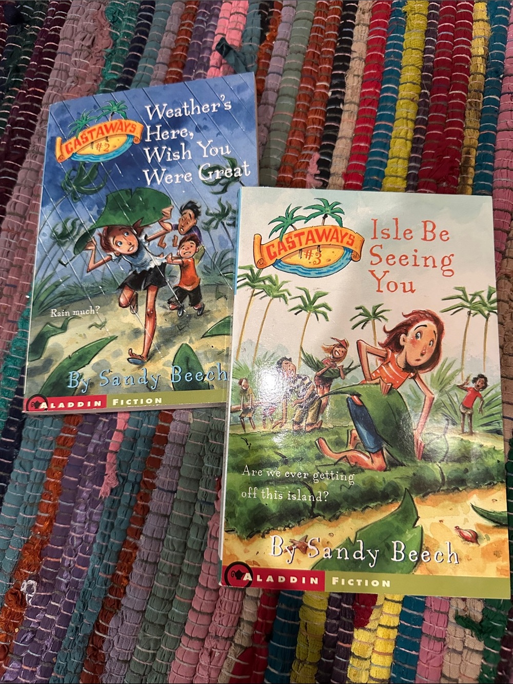 Castaways Sandy Beech Books 2 & 3 Weather’s Here Isle Be Seeing You 2005
